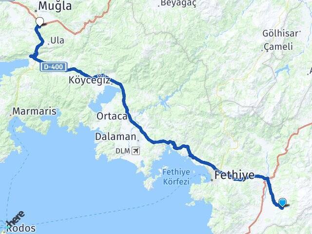 Bağlıağaç Sıtkı Koçman Üniversitesi Arası Kaç Km - Yol Tarifi