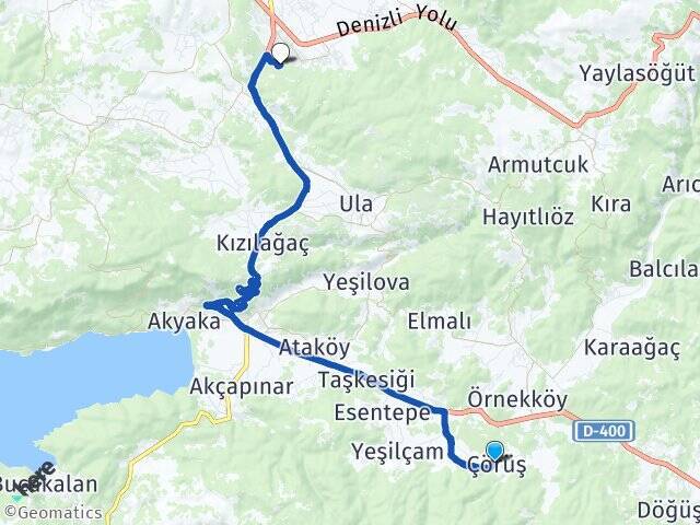 Çörüş Sıtkı Koçman Üniversitesi Arası Kaç Km - Yol Tarifi