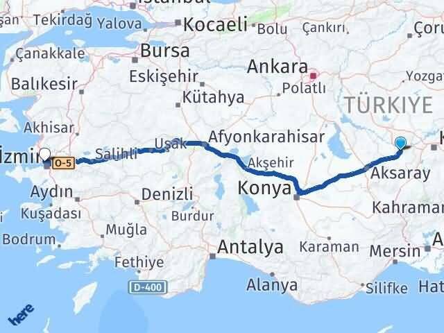 2000 Evler Karşıyaka Arası Kaç Km - Yol Tarifi