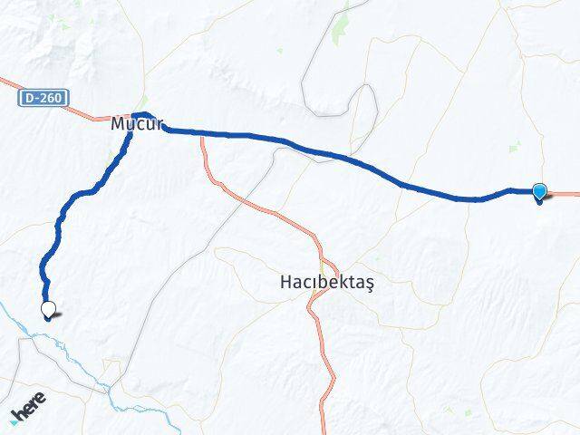 Kızılağıl Mucur Arası Kaç Km - Yol Tarifi