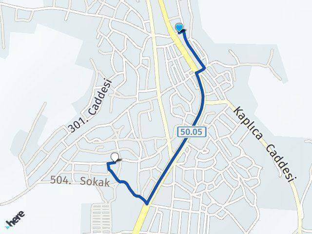 Nevşehir Kozaklı Bahçelievler Kozaklı Arası Kaç Km - Yol Haritası