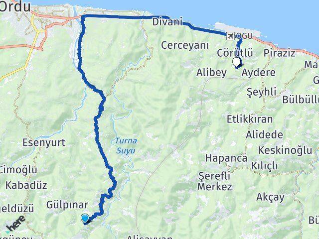 Cumhuriyet Mustafalı Arası Kaç Km - Yol Tarifi