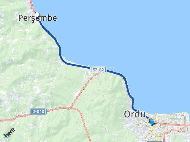 Şirinevler Perşembe Arası Kaç Km - Yol Tarifi