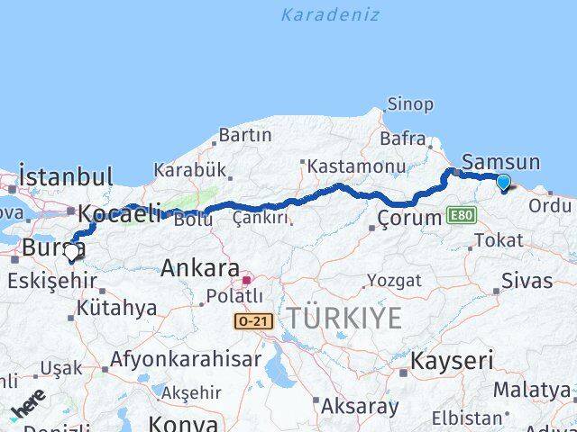 Çaybaşı Bilecik Arası Kaç Km - Yol Tarifi