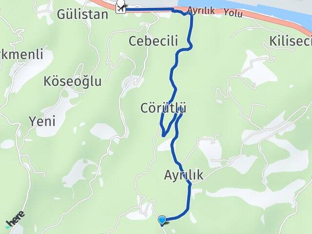 Mustafalı Ordu Giresun Havalimanı Arası Kaç Km - Yol Tarifi