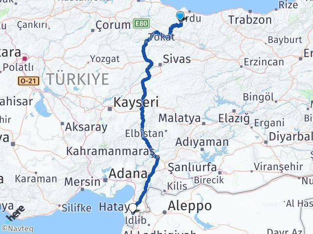 Gürgentepe Hatay Arası Kaç Km - Yol Tarifi