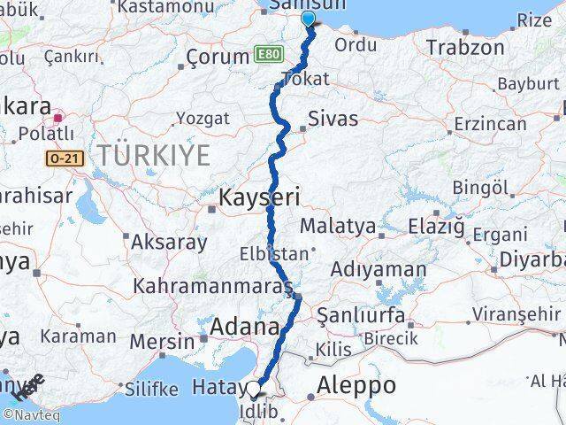 İkizce Hatay Arası Kaç Km - Yol Tarifi