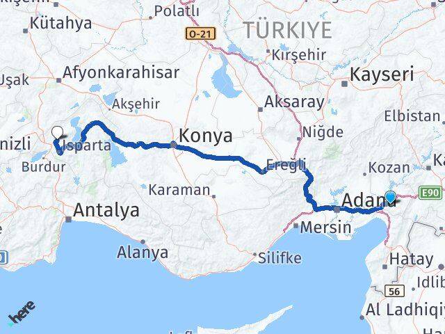 Osmaniye Gönen Arası Kaç Km - Yol Tarifi
