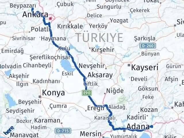 Osmaniye Güdül Arası Kaç Km - Yol Tarifi