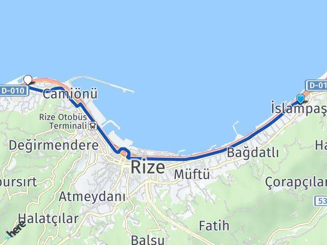 İslampaşa Fener Arası Kaç Km - Yol Tarifi