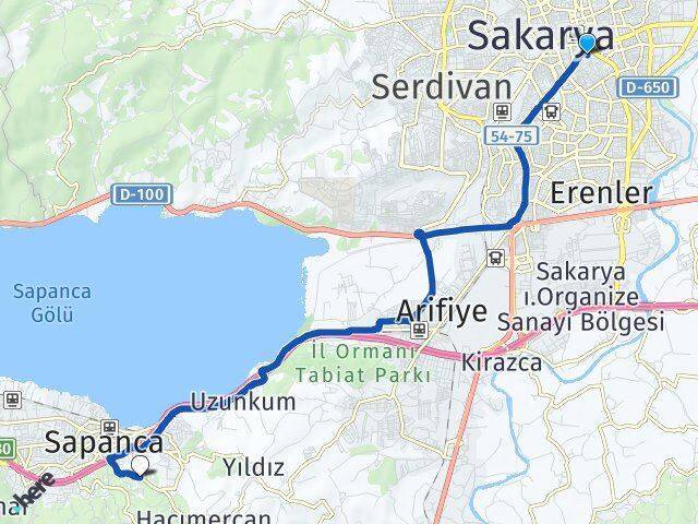 Yenicami Kuruçeşme Arası Kaç Km - Yol Tarifi