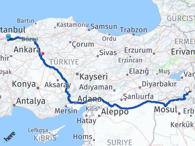 Sakarya Sapanca Hakkari Arası Kaç Km - Yol Haritası