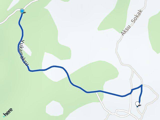 Aksu Yukarıaksu Arası Kaç Km - Yol Tarifi