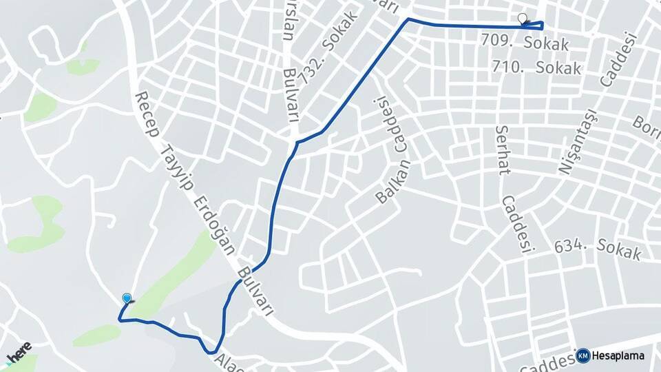 Balaç Atakum Arası Kaç Km - Yol Tarifi