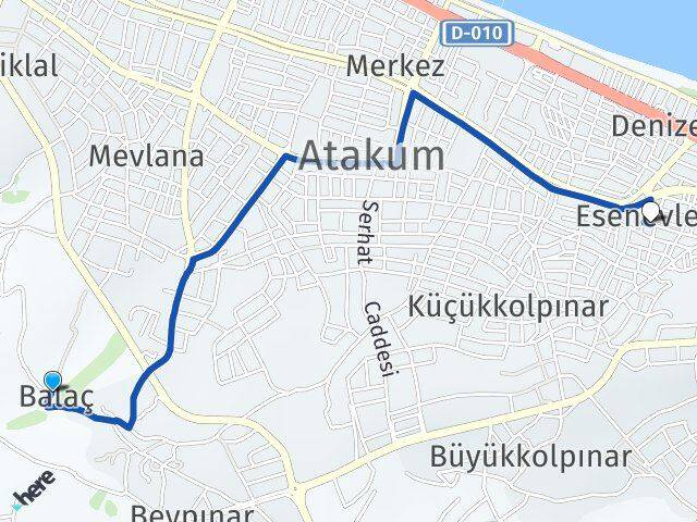 Balaç Esenevler Arası Kaç Km - Yol Tarifi