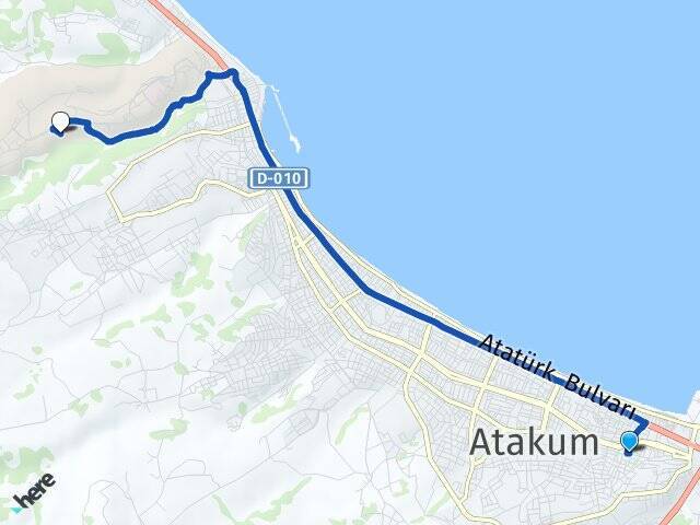Esenevler Ondokuz Mayıs Üniversitesi Arası Kaç Km - Yol Tarifi