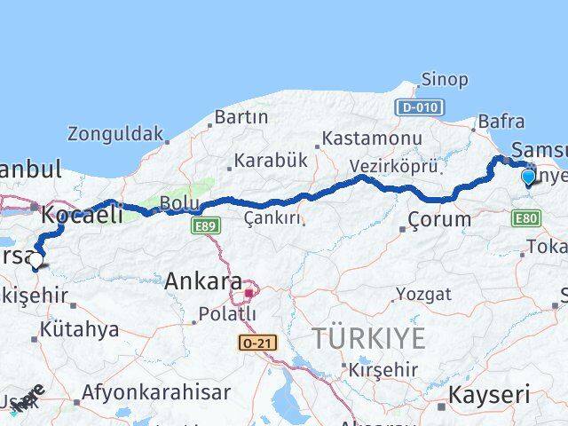 Ayvacık Bilecik Arası Kaç Km - Yol Tarifi