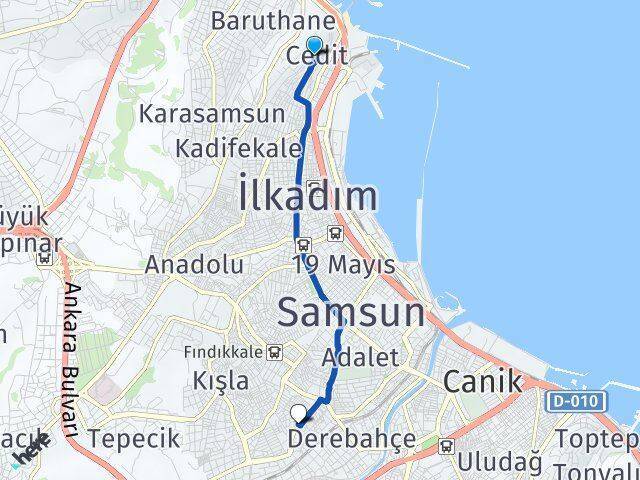 Cedit Kazım Karabekir Arası Kaç Km - Yol Tarifi