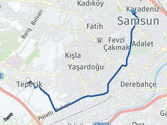 Çiftlik Tepecik Arası Kaç Km - Yol Tarifi