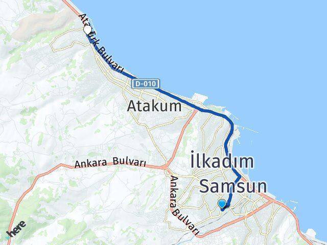 Kazım Karabekir Körfez Arası Kaç Km - Yol Tarifi