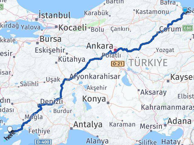 Kıran Datça Arası Kaç Km - Yol Tarifi