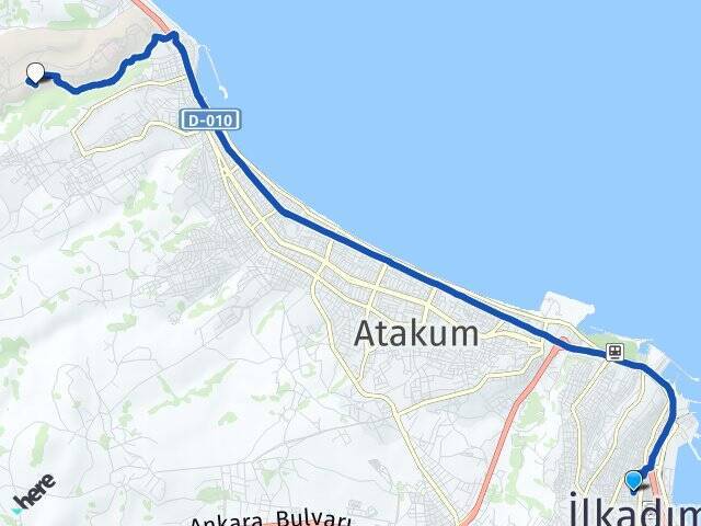 Selahiye Ondokuz Mayıs Üniversitesi Arası Kaç Km - Yol Tarifi