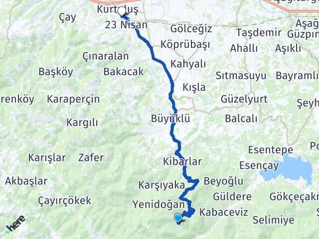 Yeşilalan Tekkeköy Otobüs Terminali Arası Kaç Km - Yol Tarifi