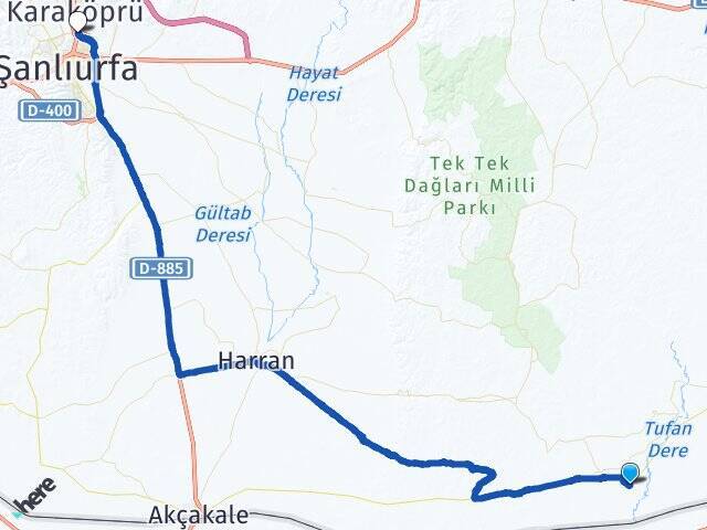 Narlıova Şanlıurfa Otogarı Arası Kaç Km - Yol Tarifi