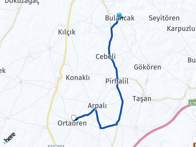 Bulancak Bozova Arası Kaç Km - Yol Tarifi
