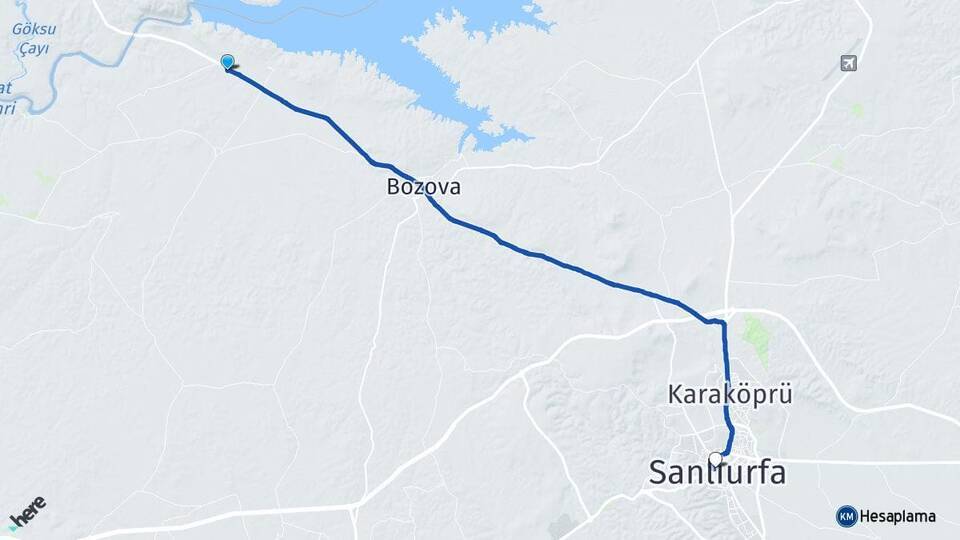 Dutluca Şanlıurfa Arası Kaç Km - Yol Tarifi