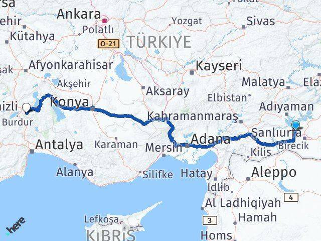 Bozova Isparta Arası Kaç Km - Yol Tarifi