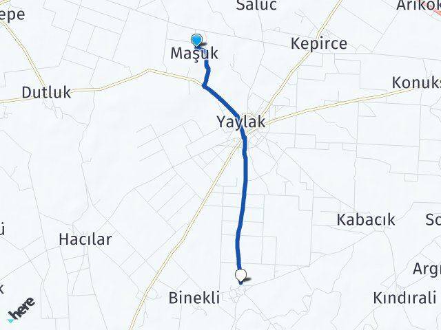 Maşuk Bozova Arası Kaç Km - Yol Tarifi