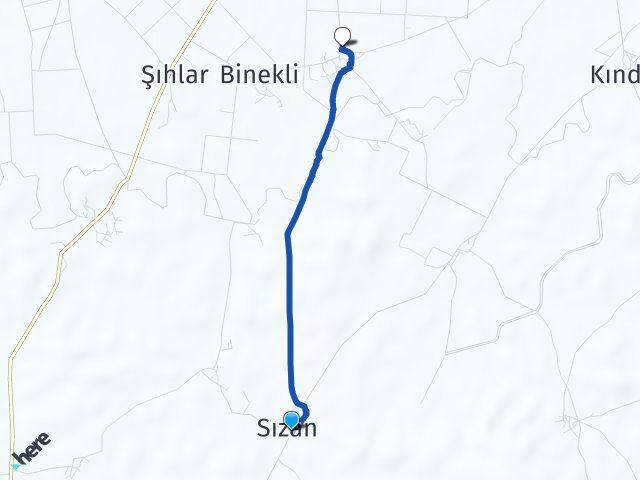 Sızan Bozova Arası Kaç Km - Yol Tarifi