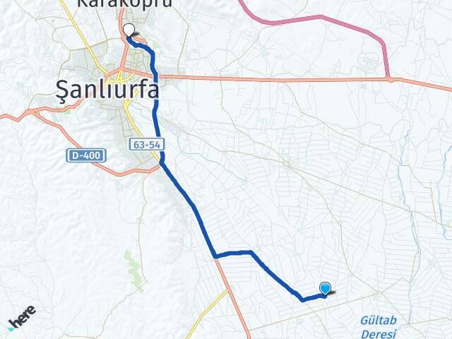 Başgöze Şanlıurfa Otogarı Arası Kaç Km - Yol Tarifi
