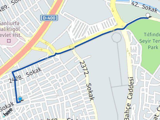 Buhara Eyyübiye Arası Kaç Km - Yol Tarifi