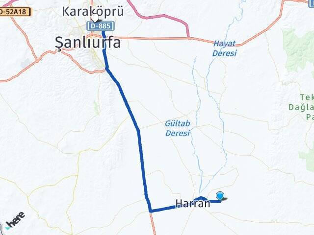 Bozyazı Şanlıurfa Otogarı Arası Kaç Km - Yol Tarifi