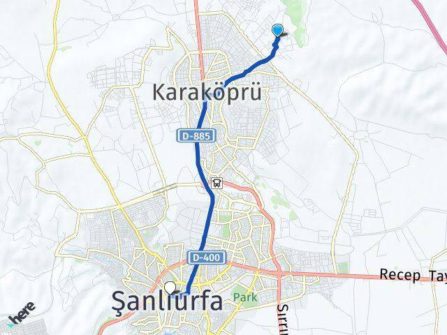 Güllübağ Şanlıurfa Arası Kaç Km - Yol Tarifi