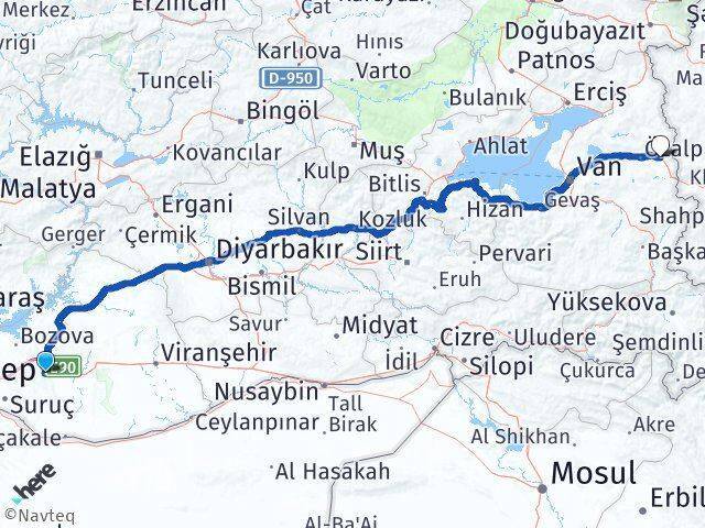 Şanlıurfa Saray Arası Kaç Km - Yol Tarifi