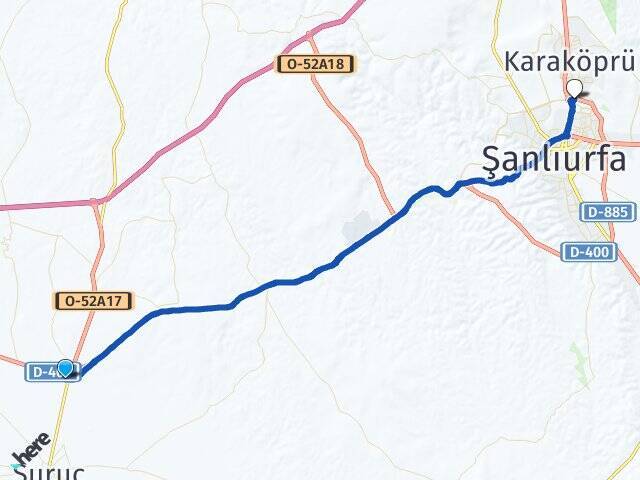 Aligör Şanlıurfa Otogarı Arası Kaç Km - Yol Tarifi