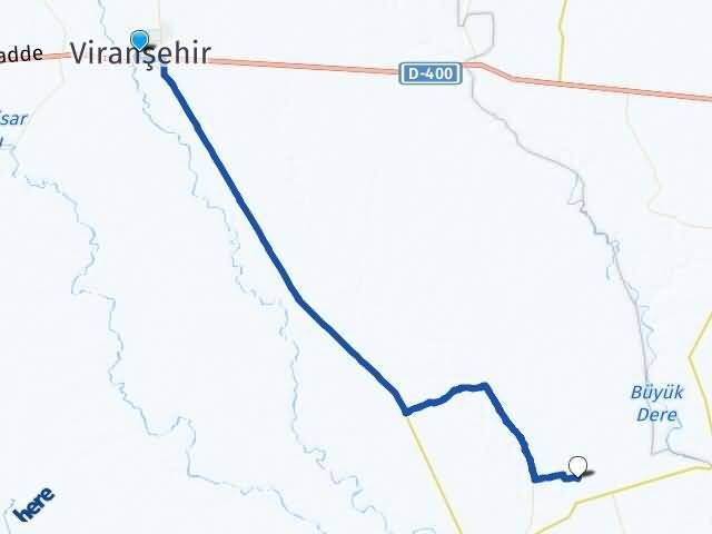 Şanlıurfa Viranşehir Muratlı Ceylanpınar Arası Kaç Km - Yol Haritası
