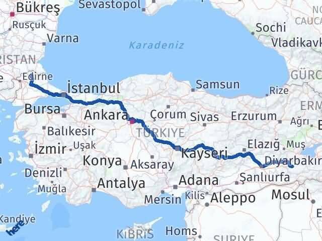 Siirt Kofçaz Arası Kaç Km - Yol Tarifi