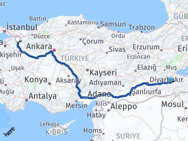 Siirt Osmaneli Bilecik Arası Kaç Km - Yol Haritası