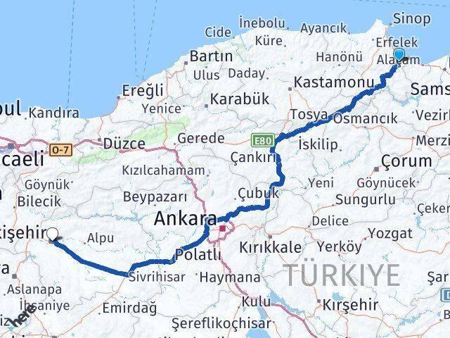 Dikmen Eskişehir Arası Kaç Km - Yol Tarifi
