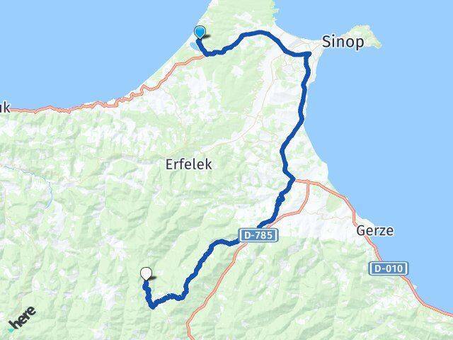 Sarıkum Ormantepe Arası Kaç Km - Yol Tarifi