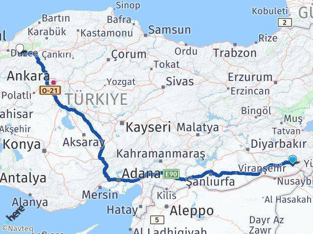 Güçlükonak Bolu Arası Kaç Km - Yol Tarifi
