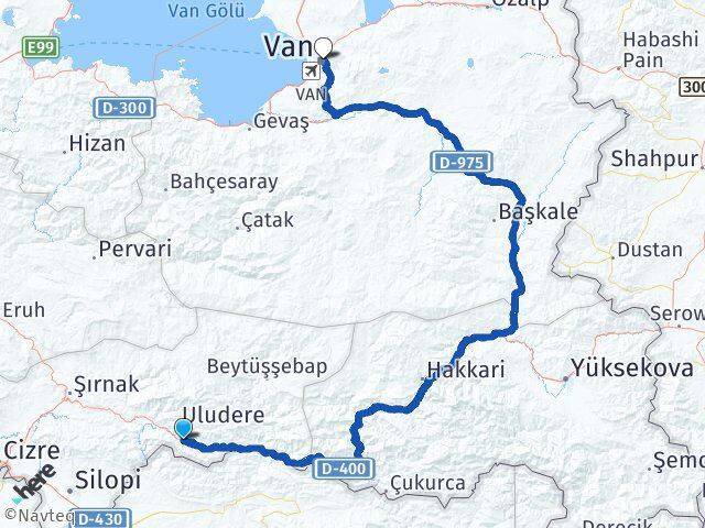 Taşdelen Van Arası Kaç Km - Yol Tarifi