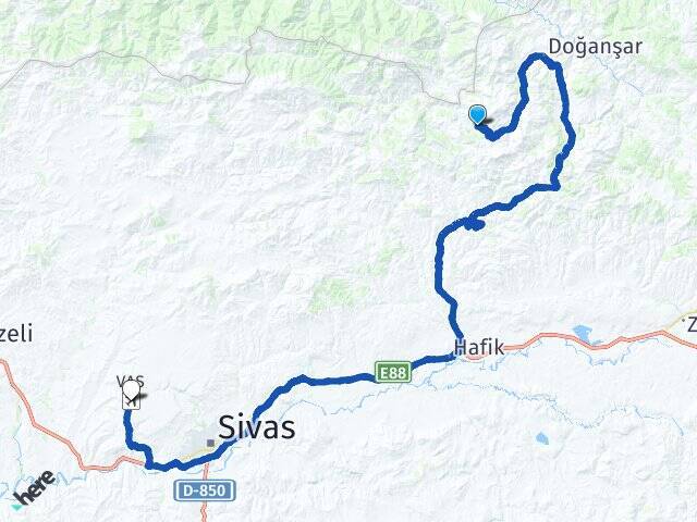 Başekin Nuri Demirağ Havalimanı Arası Kaç Km - Yol Tarifi