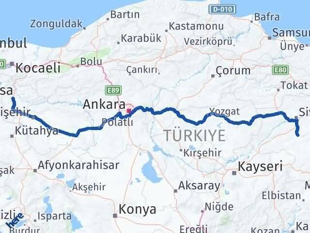 Ulaş Bilecik Arası Kaç Km - Yol Tarifi