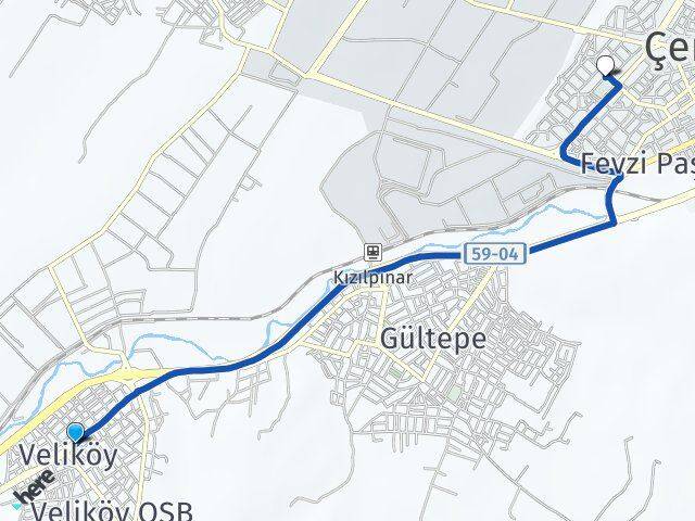 Veliköy Yıldırım Beyazıt Arası Kaç Km - Yol Tarifi