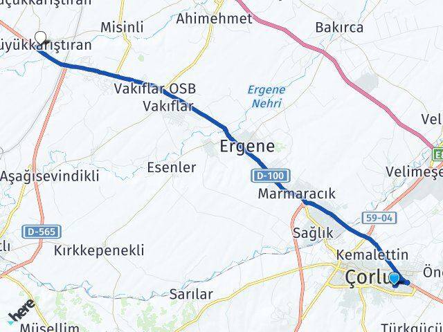 Alipaşa Küçükkarıştıran Arası Kaç Km - Yol Tarifi